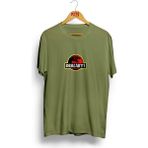 Koi Art Design Dracarys / Erkek Haki Yeşil Renk T-Shirt / %100 Pamuk Premium Quality / Regular Fit