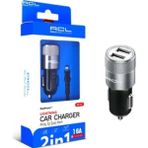 KOİ TECH Acl Ac-07 Araç Içi Çakmaklık Şarj Cihazı Lightning 2Xusb 1.6A 5W