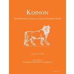 Koinon VI, 2023: The International Journal of Classical Numismatic Studies