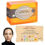 Kojik Asit & Zerdeçal Sabunu 140 gr Leke ve Sivilce Karşıtı Kojic Acid - Kolajen - Aha Bha - C Vitamini - Hyaluronic Acid - Shea Butter Yağı Içerikli Aydınlatıcı Sabun