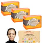 Kojik Asit & Zerdeçal Sabunu 3 Adet x 140 Gr Leke Sivilce Karşıtı Kojic Acid - Kolajen