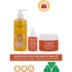Kojik Asitli 3'lü Leke Karşıtı Bakım Seti | Yüz Temizleme Jeli 250 ml + Serum 30 ml + Krem 50 Ml
