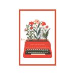 Kök Sal Ve Çiçek Aç Grow And Flourish İlham Veren Hediye Not Kartı & Kartpostal 10X15 Cm