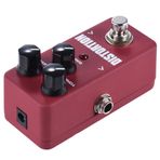 Kokko FDS2 Mini Distorsiyon Pedalı Klasik Tonlu Hafif Handhel Gitar Etki Pedalı Klasik Ton 2 Aşama Tasarım Elektro Gitar İçin True Bypass
