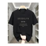 Koklonmoda Unisex Brooklyn Baskılı Oversize T-Shirt