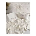 Kokoş Tokalar Muslin kız bebek set