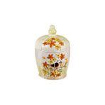 Kokosh Home Kuşlu Büyük Kavanoz 23 cm - 1 Adet - 999 ml - Yeşil