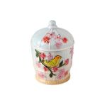 Kokosh Home Kuşlu Küçük Kavanoz - 1 Adet - 999 ml - Mavi