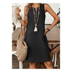 Kokosh moda Kadın V Yaka Askılı Mini Elbise
