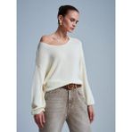 Kokoşum Butik 10706 Yumuşak Dokulu Triko Kazak Sarı - Standart