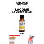 KokuAtölyesi La VieEst Belle Deluxe Esans 20 ml | Tatlı Vanilya & Pralineli Kadın Parfüm Esansı | Çiçeksi