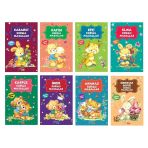 Kokulu Masallar Seti 8 Kitap (Hindistan + Elma + Ananas + İncir + Karpuz + Kivi + Kayısı + Karadut)