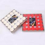 Kokusuz Tealight Mum (50 Adet)-Beyaz