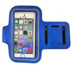 Kol bandı Cep telefonu için 12.5cm x 6cm ölçülerinde taşıma kılıfı mavi