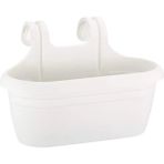 Kolay Askı Balkon Saksısı 40 cm 6,5 Lt Denge Aparatlı