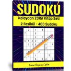 Kolaydan Zora Sudoku Kitap Seti (400 Sudoku) (Ciltli)