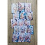 Kolbi Craft 15 Adet Suluboya Celestial Ay Hilal Temalı Scrapbook Kağıt Seti Bullet Journal Dekupaj Kağıdı - Çok Renkli