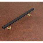 Koldoor Doruk Siyah Gold Tv Ünitesi Vestiyer Yatak Odası Mutfak Dolap Çekmece Kulpu 96 Mm (9,6 Cm) 20 Adet