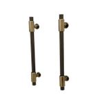 Koldoor Erva Handles 158 Mat Antik Sarı Mobilya Tv Ünitesi Dolap Mutfak Çekmece Kulpu 128 mm 10 Adet