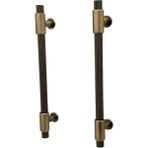 Koldoor Erva Handles 158 Mat Antik Sarı Mobilya Tv Ünitesi Dolap Mutfak Çekmece Kulpu 224 mm 10 Adet
