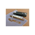 KOLDOOR Özen Handles Mat Antik Sarı İç Kapı Gömme Oda Kilit 40/90/23 Kare 40 Mm 1 Adet