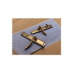 Koldoor Trim Mat Antik Sarı Aynalı Wc Banyo Kapı Kolu Wcye Giriş Yaparken Sol Elle Açılır 1 Takım