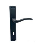 Koldoor Trim Mat Siyah Lüx Aynalı Oda Kapı Kolu 4 Takım