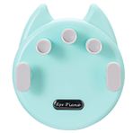 Koldot Piyano parmak egzersiz aleti, silikon el tutamağı, ergonomik antrenman, parmak presleme, duruş düzeltme aleti, gitar, piyano tetikleme, parmak antrenmanı ve kavrama için, 1 paket (yeşil)