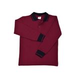 Kolej Polo Yaka Bordo Sweatshirt Ytg OGRTL1453 BORDO 10 YAŞ