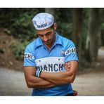 Koleksiyonluk Santini Retro Bianchi Bisiklet Forması Pe942plbıanc