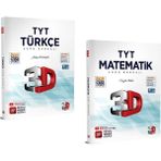 Kolektif Kitap 3D Yayınları 2024 Tyt 3D Türkçe - Matematik Soru Bankaları (2 Kitap)