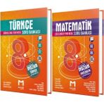 Kolektif Kitap Mozaik Yayınları 8. Sınıf Türkçe - Matematik Soru Bankası (2 Kitap)