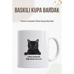 Kölem Hakkında Bilgi Almak Istiyorum Baskılı Kupa Bardak - Kedili Kupa Bardak - 199 ml