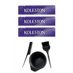 Koleston 11.1 3 Adet Tüp Saç Boyası ve Saç Boyama Seti