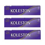 Koleston 3/4 Koyu Kestane x3 Tüp Saç Boyası