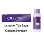 Koleston 5.37 Kışkırtıcı Kahve Tüp Saç Boyası + 20 Vol Oksidan Peroksit