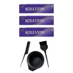 Koleston 6.0 3 Adet Tüp Saç Boyası ve Saç Boyama Seti