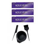 Koleston 6.7 3 Adet Tüp Saç Boyası ve Saç Boyama Seti