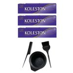 Koleston 7.0 3 Adet Tüp Saç Boyası ve Saç Boyama Seti