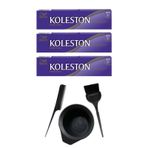 Koleston 9.3 3 Adet Tüp Saç Boyası ve Saç Boyama Seti