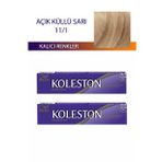 Koleston Açık Küllü Sarı 11/1 Tüp 2x50 ml Saç Boyası