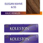 Koleston Elegan Kahve 6/35 Tüp 2x50 ml Saç Boyası
