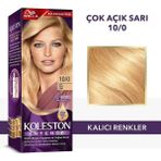 Koleston Intense 10/0 Çok Açık Sarı Salon Kalitesi Saç Boyası