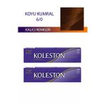 Koleston Koyu Kumral 6/0 Tüp 2x50 ml Saç Boyası