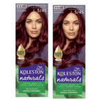 KOLESTON NATURALS SAÇ BOYASI 5.45 KOYU NAR KIZILI x2