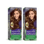 KOLESTON NATURALS SAÇ BOYASI 6.73 AYIŞIĞI KAHVESİ x2