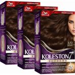 Koleston Supreme Saç Boyası 3/0 Koyu Kahve X3' Li Set - Standart