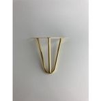 Kolexonline Albatros Metal Çok Amaçlı Ayak, (15 Cm) Koltuk, Tv Ünitesi, Robot Süpürgeye Uygun Gold Model