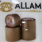 Koli Bandı 1 Adet / 100 Metre Güçlü Yapıştırıcı / 0.05 mm x 50 mm x 100 mt - Kahve - koli bandı / karton ve plastik bantlamaya uygun
