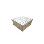 KOLİ KOLAY Siyah Kalpli Hediye Kutusu 25x25x12cm
